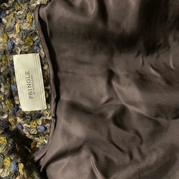 PRINGLE OF SCOTLAND hand woven coat size S - Picture 9 of 16